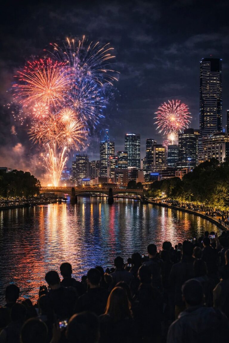 Melbourne New Year’s Eve Fireworks 2025: Best Viewing Spots, Event Times and Free Transport Tonight