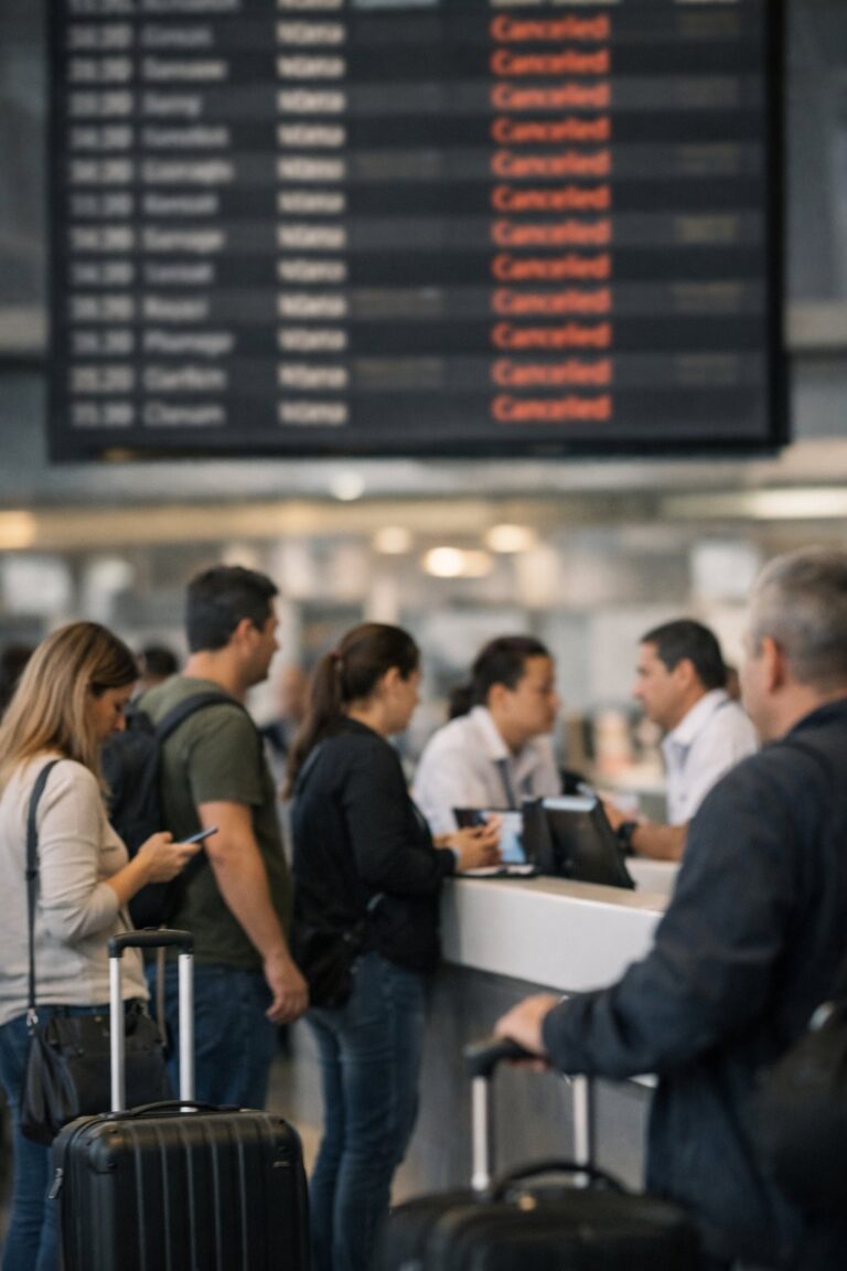 Mexico flight cancellations ripple across major airports as more than 65 departures are pulled