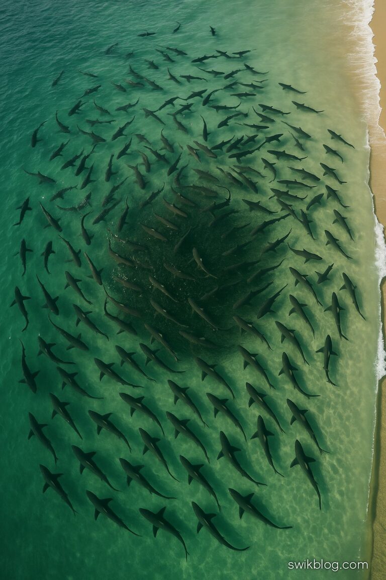 ‘Like a Boiling Cauldron’: NSW Shark Feeding Frenzy Erupts at Byron Bay’s Tallow Beach