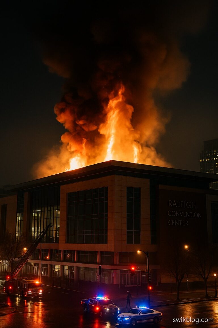 Massive Fire Rips Through Raleigh Convention Center — What Went Wrong?