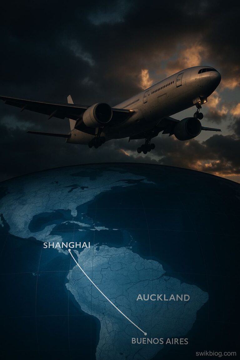 The 29-Hour Flight: Shanghai–Auckland–Buenos Aires Is Finally Taking Off