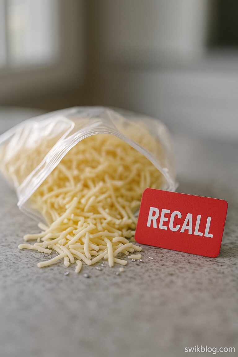 FDA Recalls Shredded Cheese in 31 States Over Metal Contamination — Check Your Fridge Now