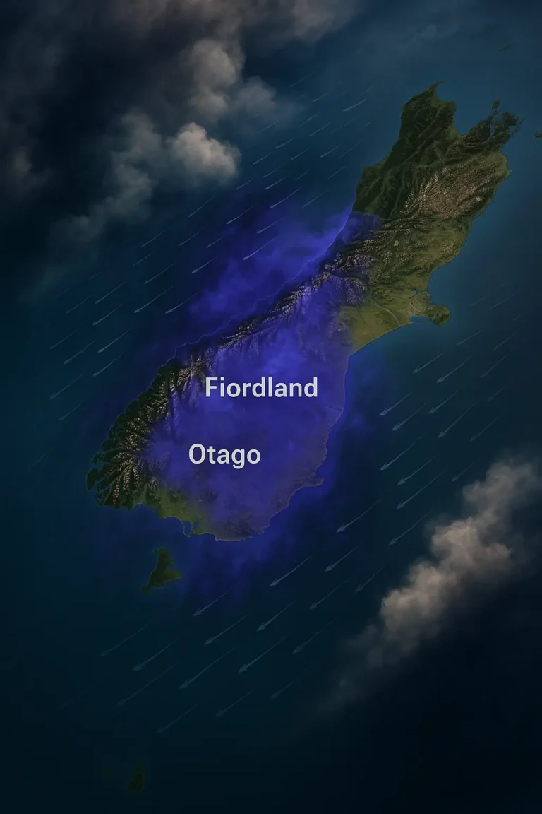 Flooding and 120km/h Gales Possible as MetService Issues South Island Warning