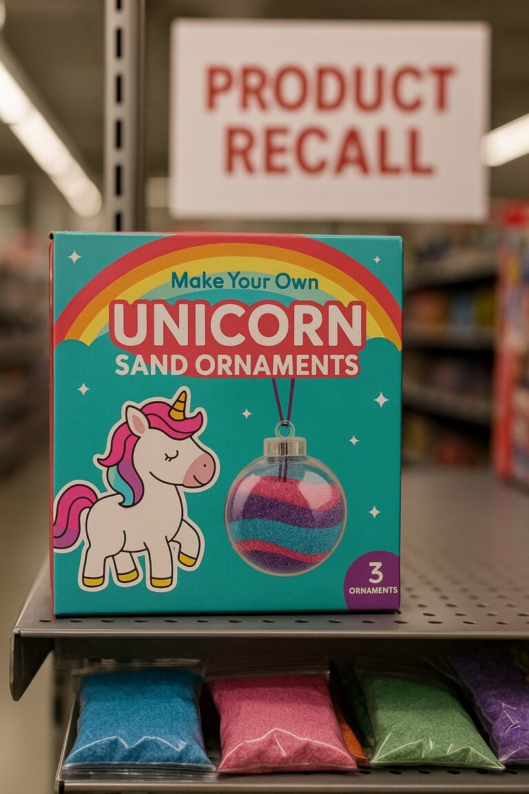Urgent Recall: Kids’ Unicorn Sand Sold at Kmart & Target Tests Positive for Asbestos