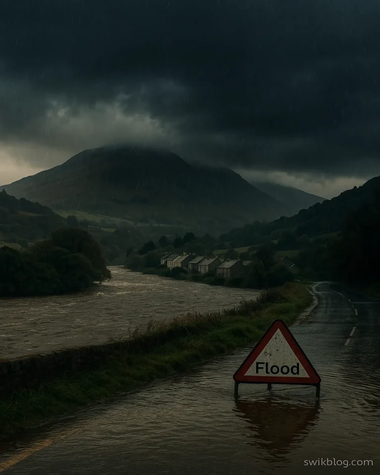 Extensive Flooding Feared in Wales as Amber Weather Warning Issued