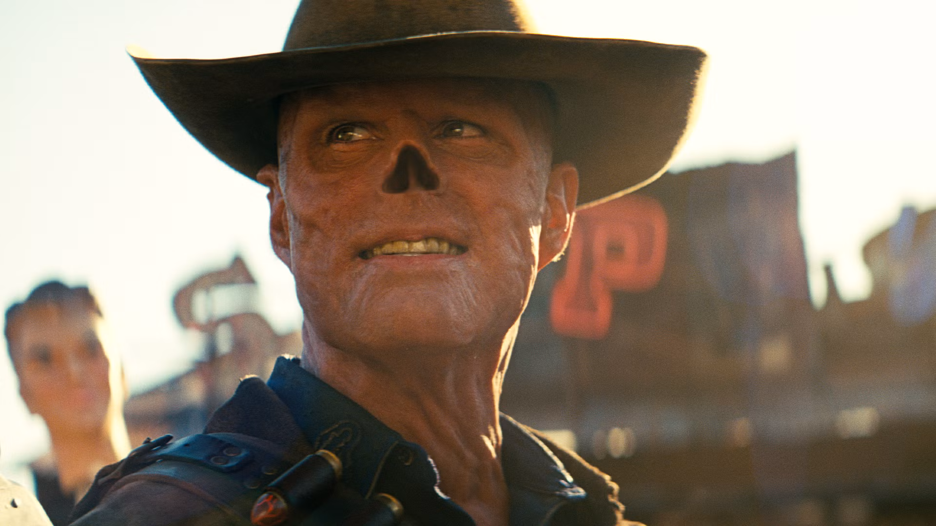 Walton Goggins as The Ghoul in Fallout Season 2 on Prime Video