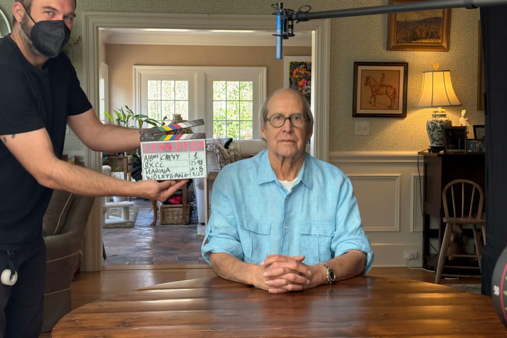 Chevy Chase pictured as his new documentary revisits his legacy and Community-era controversy.