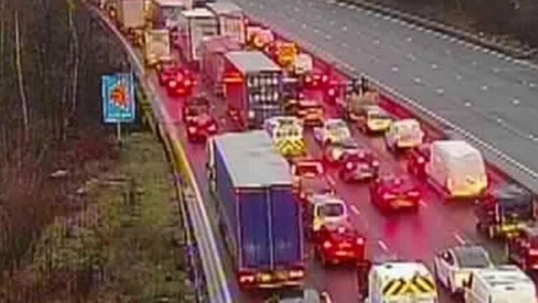 M6 CLOSED Today: Major Delays After Police-Led Incident Between J23 and J26