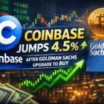 Coinbase Jumps 4.5% After Goldman Sachs Upgrade to Buy