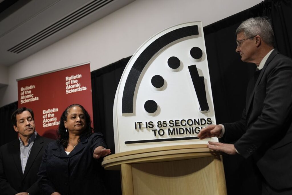 Doomsday Clock 2026 Moves Closer to Midnight as Scientists Issue Stark Global Warning