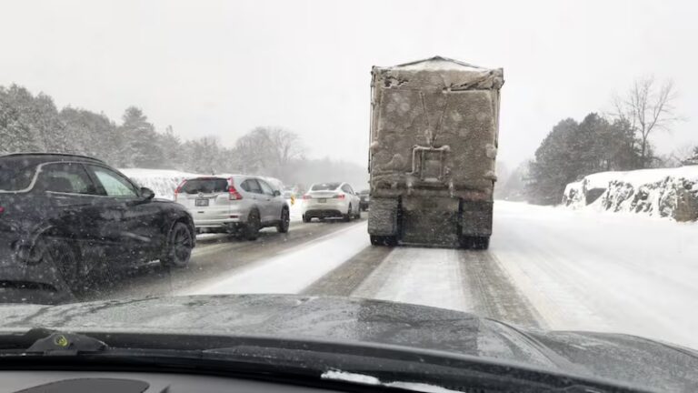 Highway 401 Shut Down as Snow Squalls Trigger 50-Vehicle Chain-Reaction Crashes Between Kingston and Belleville