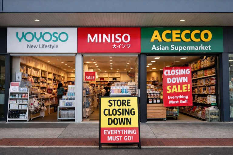Popular Asian Retail Chains Acecco, Miniso and Yoyoso Collapse in New Zealand With $6m Debt