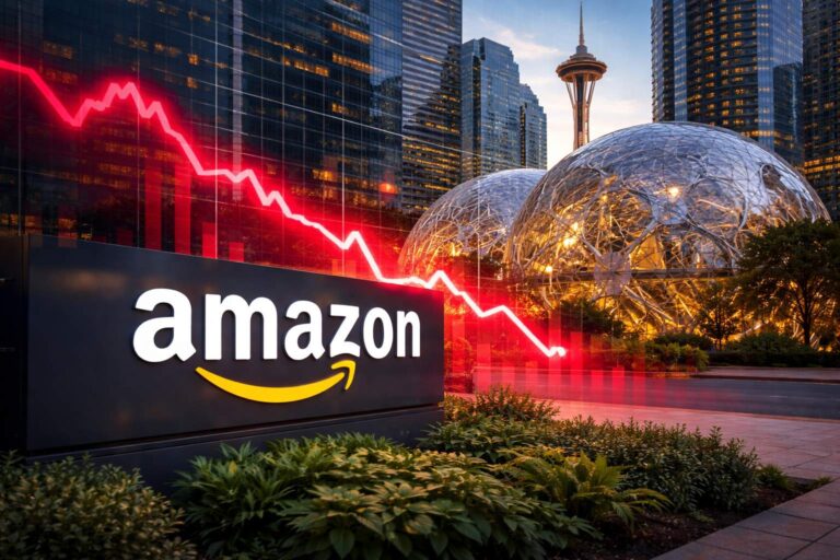 Amazon Stock Edges Lower as Layoff Plans Surface Amid Major AI Shift
