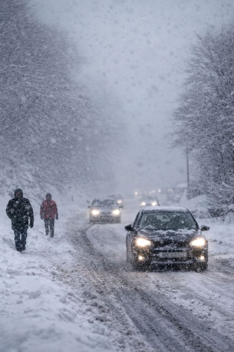 Amber Snow Warning Issued as Severe Weather Threatens Widespread Disruption Across Scotland