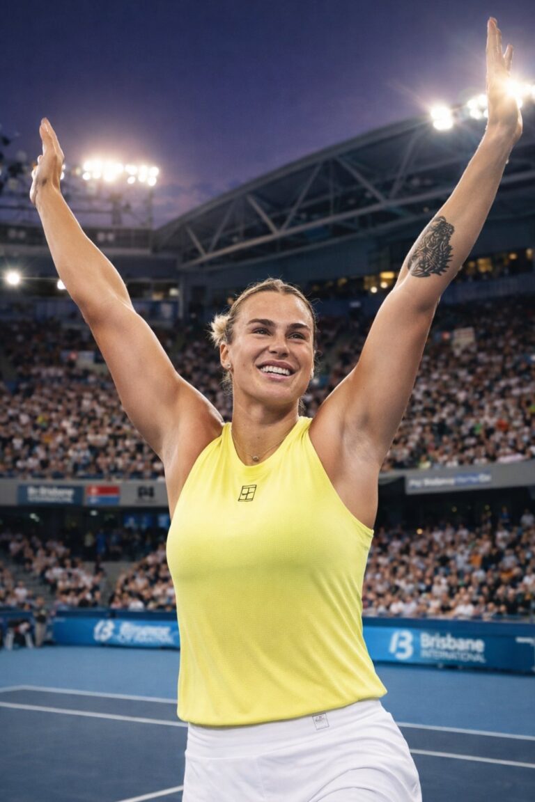 Aryna Sabalenka Wins Brisbane International 2026 Title, Beats Marta Kostyuk 6-4 6-3