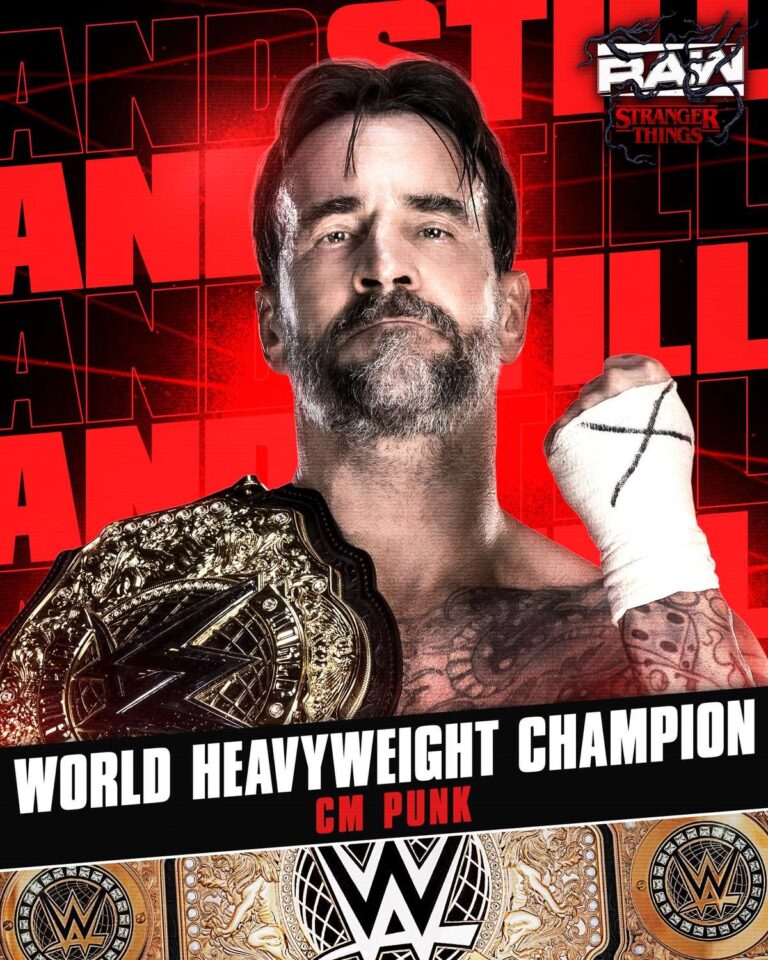 CM Punk Retains World Heavyweight Championship in Hard-Fought RAW Main Event