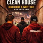 Washington Commanders Clean House: Kliff Kingsbury and Joe Whitt Jr. Exit After 5–12 Collapse