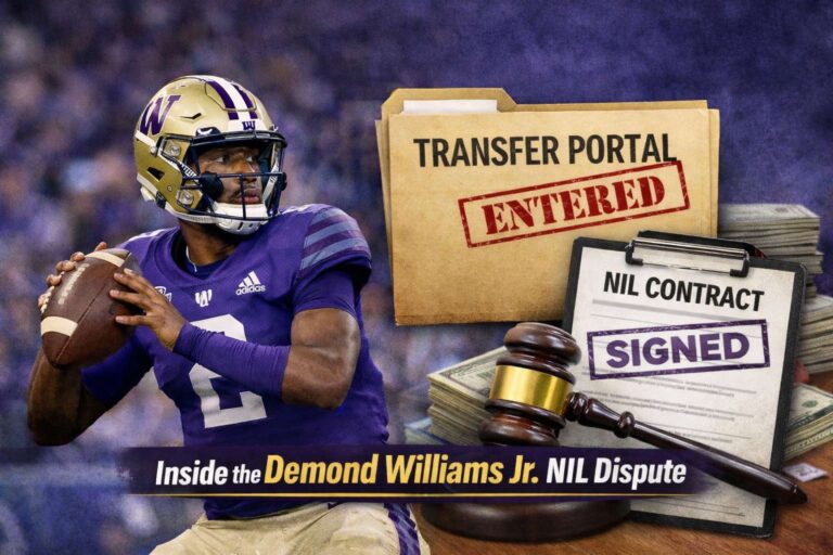 Can Washington Stop Its QB From Transferring? Inside the Demond Williams Jr. NIL Dispute