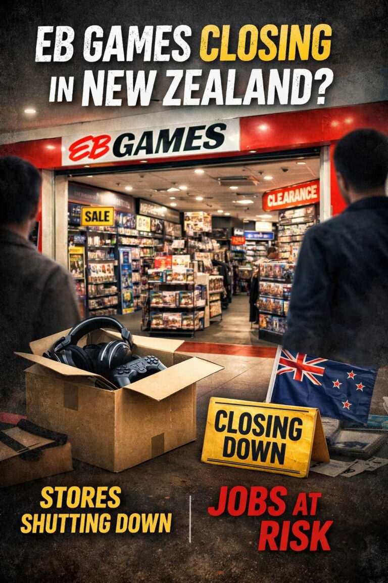 EB Games Proposes Closing All New Zealand Stores as Consultation Begins