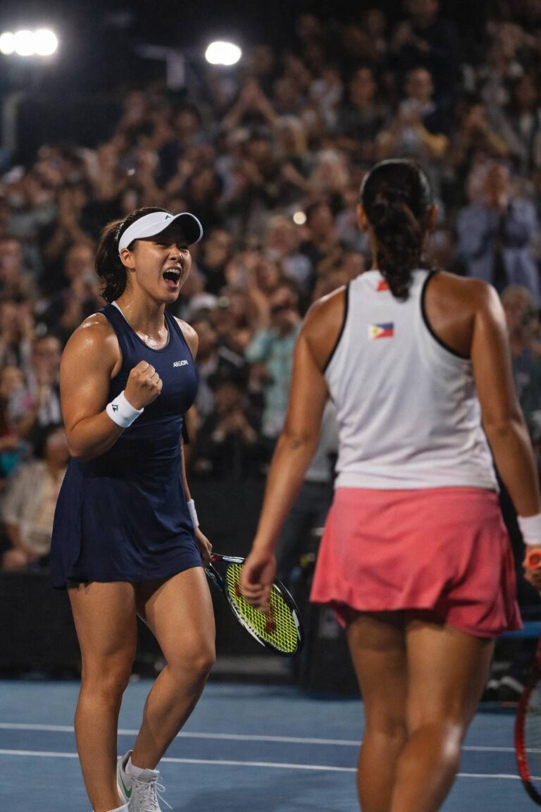 Wang Xinyu saves match point, fights back to beat Alexandra Eala in Auckland semifinal