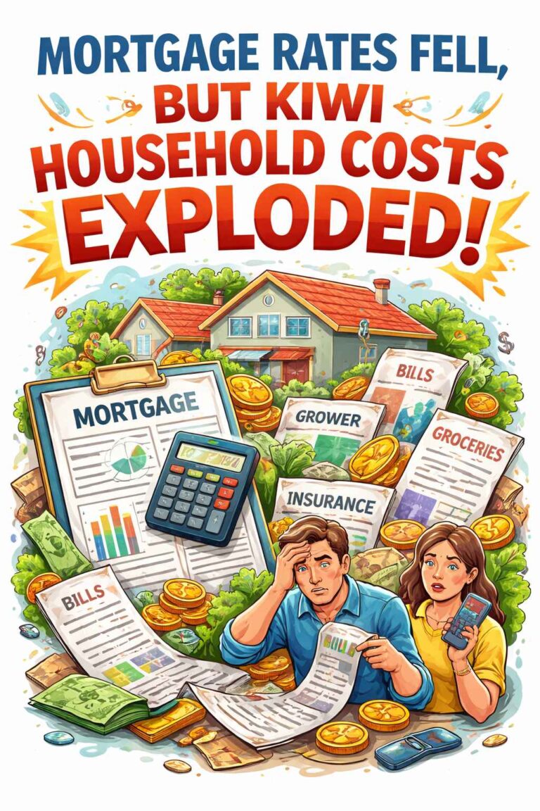 Mortgage Rates Fell, But Kiwi Household Costs Exploded — What to Do Now