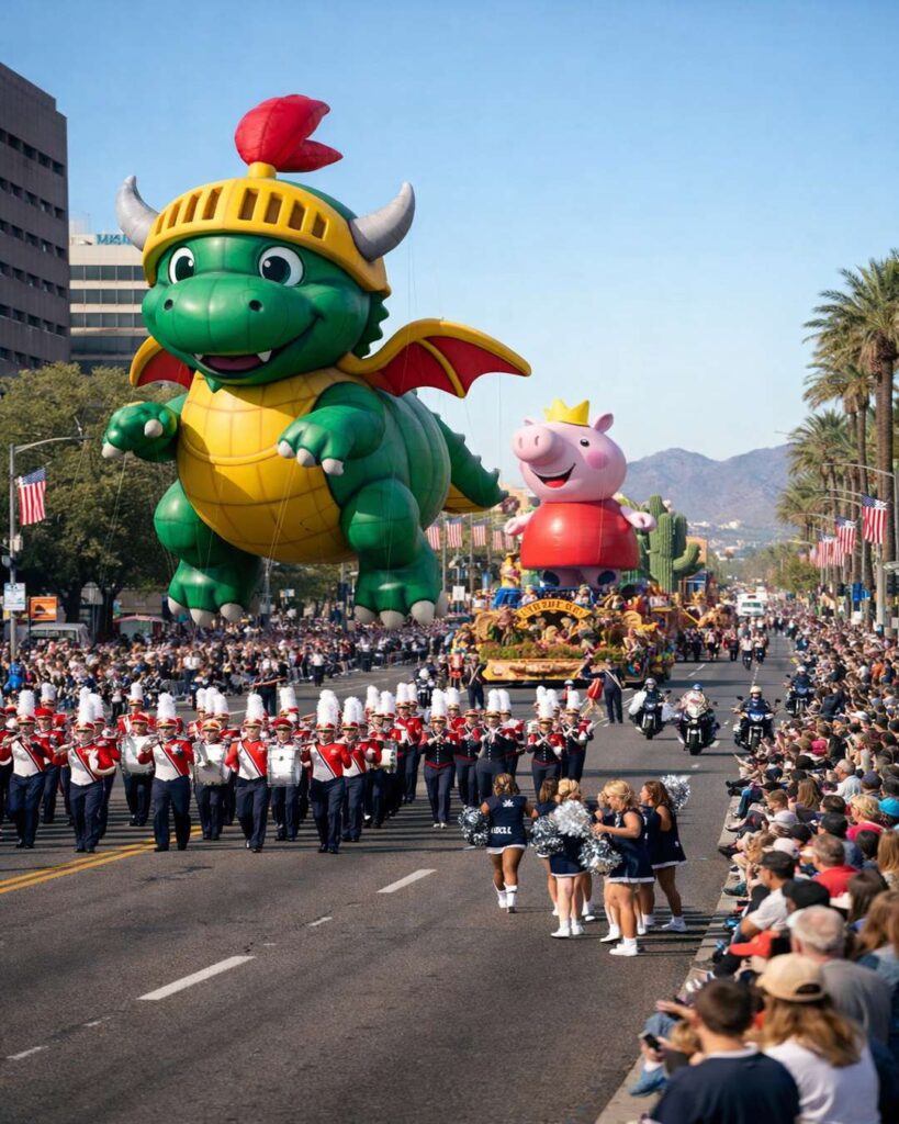 Heading to the Fiesta Bowl Parade? Full 2026 Route, Parking and Traffic Closures