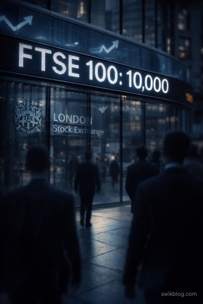 FTSE 100 Breaks 10,000 for the First Time — What’s Driving the Rally?