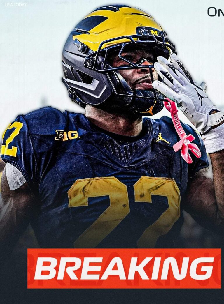 Star Michigan Running Back Justice Haynes Hits Transfer Portal — One of 2026’s Biggest Names