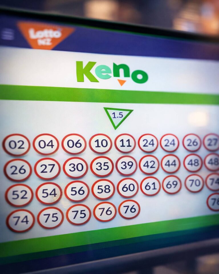 New Zealand Keno Numbers for Friday, 9 January 2026