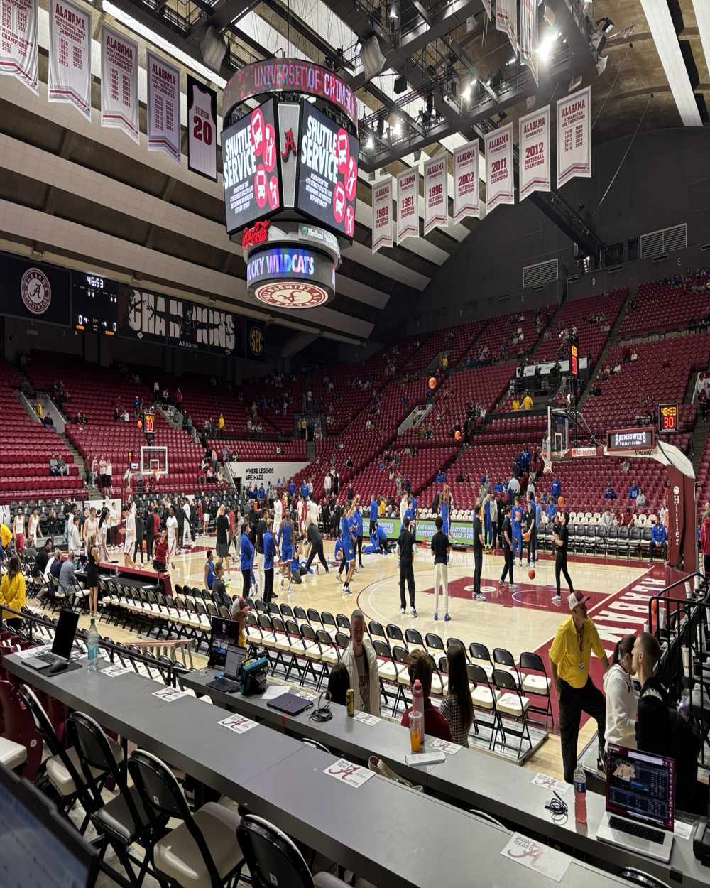 Kentucky vs Alabama SEC opener at Coleman Coliseum