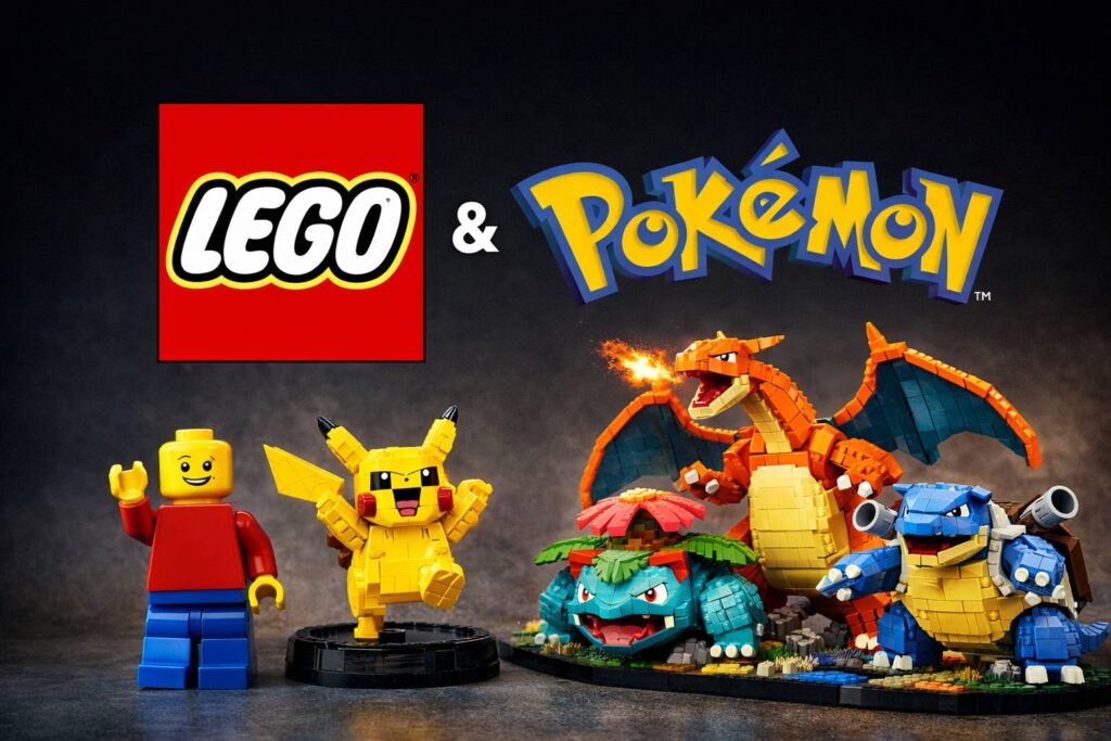 First-Ever LEGO Pokémon Sets Revealed, Including a $650 Charizard Display
