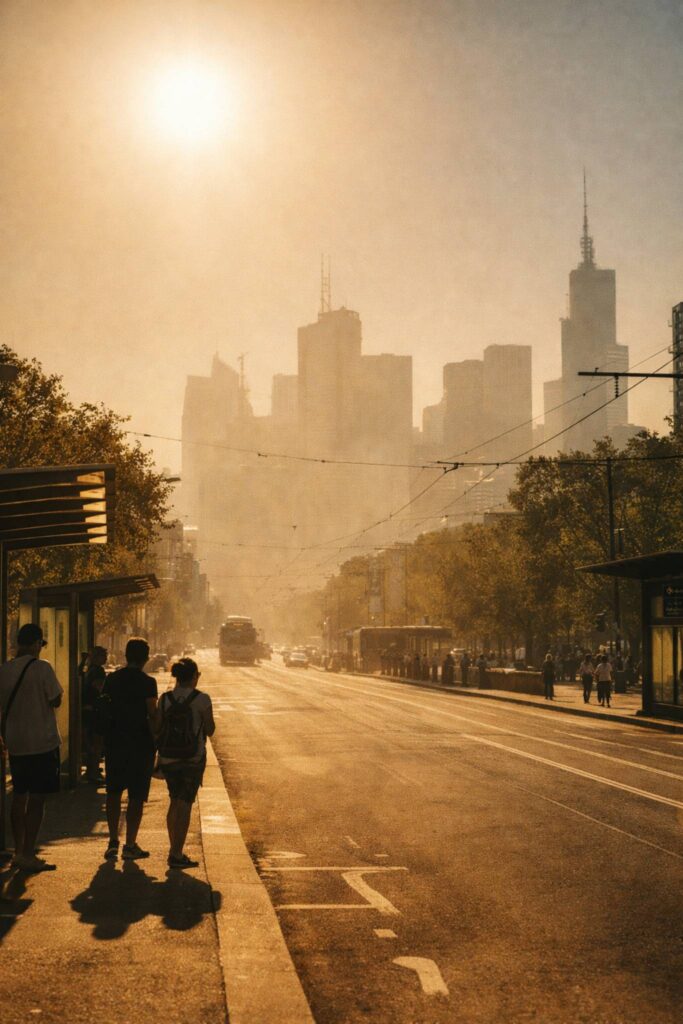 Melbourne Temperature Hits Dangerous Levels as Victoria Heatwave Peaks