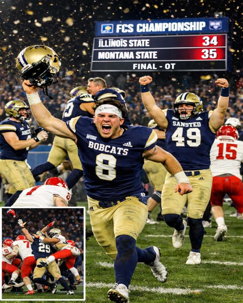Blocked Kick, Missed PAT, Title Won: Montana State’s Chaotic Championship Night