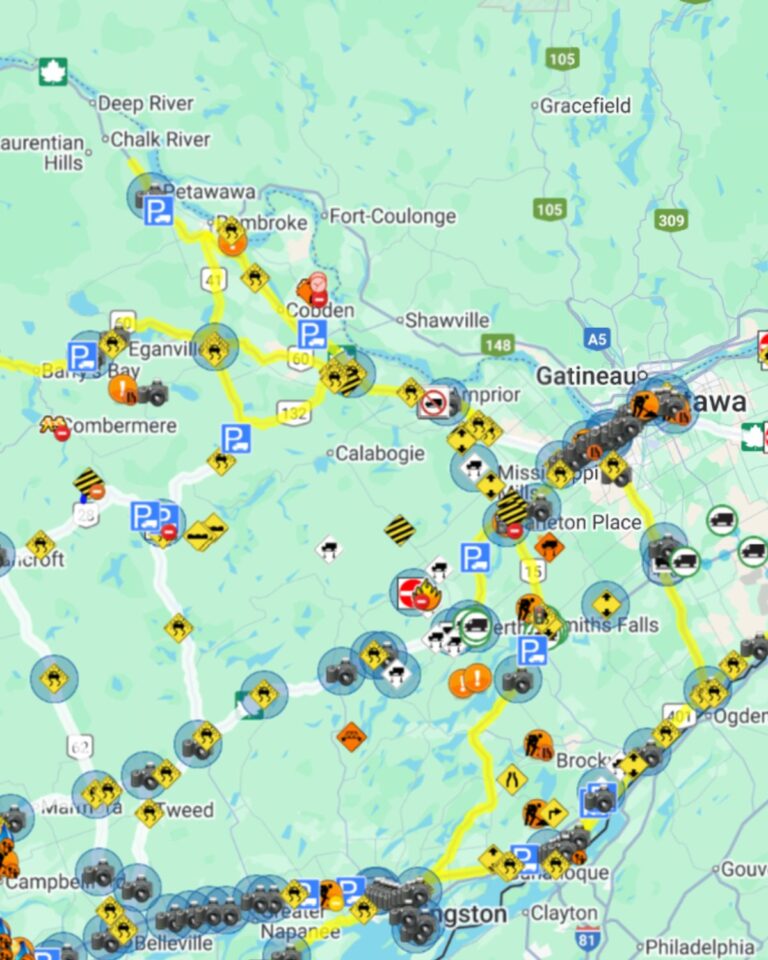 Police Push One “Go-To” Map for Winter Road Closures — Here’s How to Use Municipal 511 (Plus Michigan & Ottawa Options)