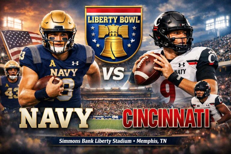Navy vs Cincinnati Liberty Bowl Preview: Key Absences, Matchups, What to Watch