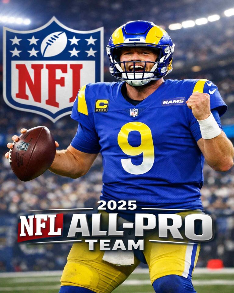 NFL All-Pro Team 2025: Stafford Tops Elite QB Field After Career Year