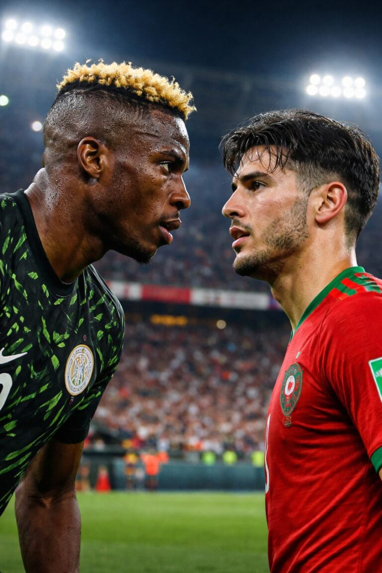 Nigeria vs Morocco: Osimhen, Diaz and a Nation’s Dream Collide in AFCON Semi-Final