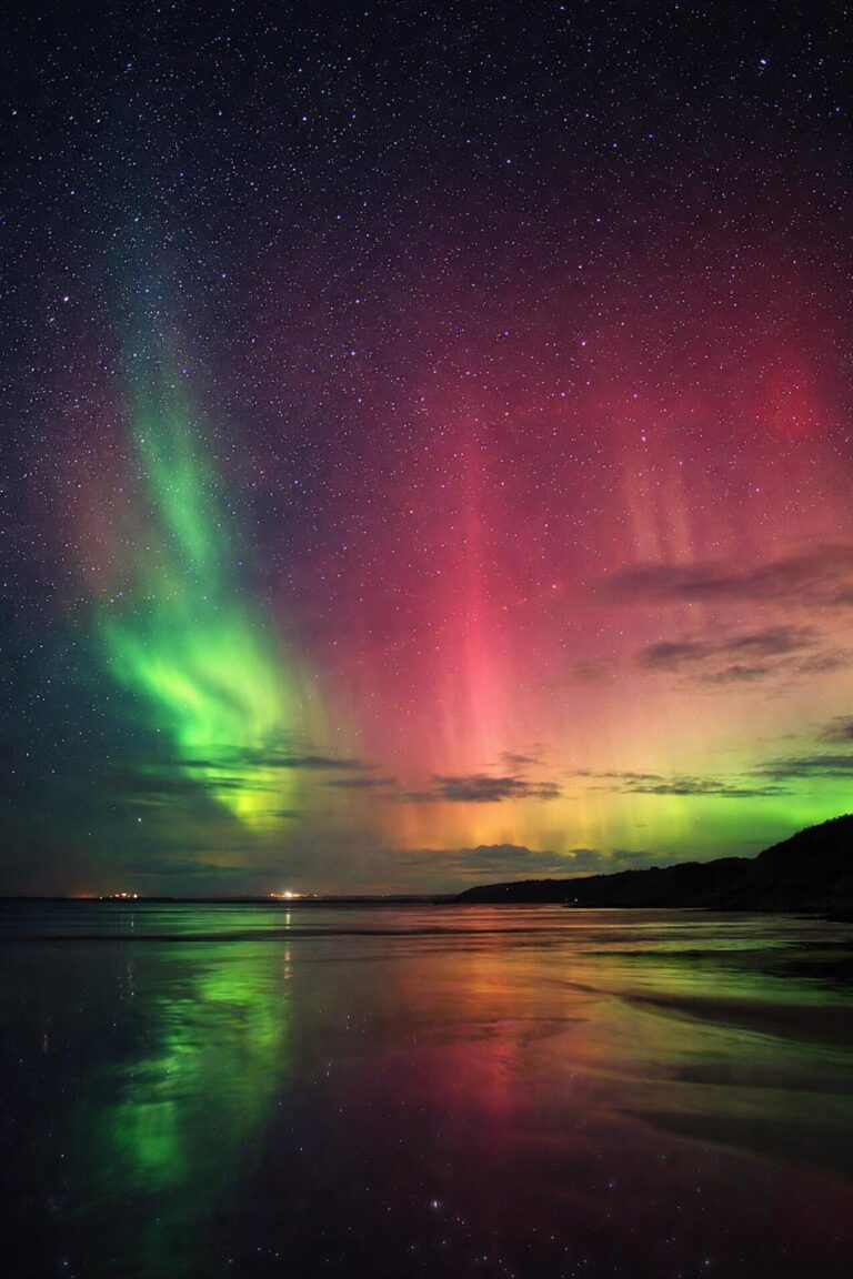 Northern Lights Light Up Southern England in Rare Pink-and-Green Sky Event