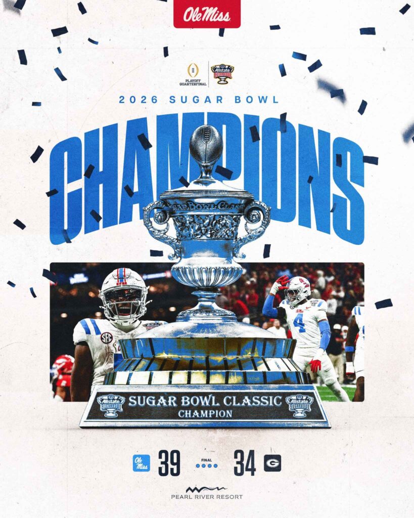 Ole Miss Shocks Georgia on Last-Second 47-Yard FG to Reach CFP Semifinal