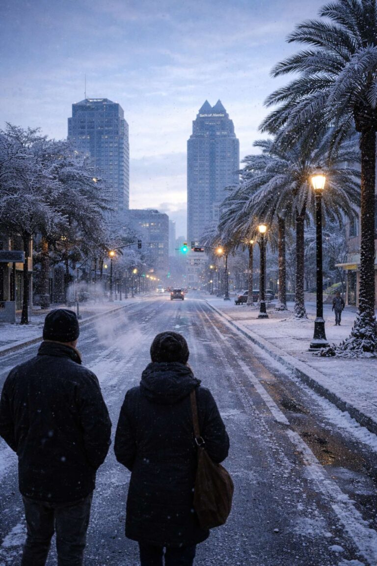 Freeze Warning in Effect as Orlando Endures One of Florida’s Coldest Stretches in Years