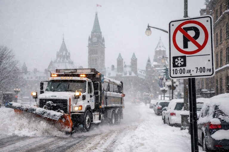 No Street Parking in Ottawa Today: Daytime Winter Ban in Effect Until 7 p.m.