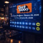 Quick Draw Winning Numbers for January 25, 2026 – New York Results