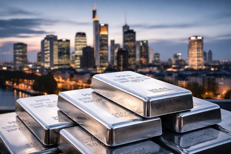 Silberpreis heute in Deutschland: Börsenschluss an der Frankfurter Börse