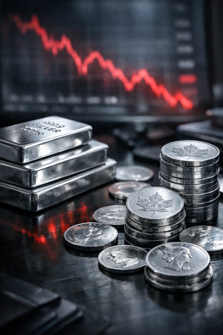 Silver Price Today in Canada (Jan 30): CAD Rates Slide as Traders Rush to Exit