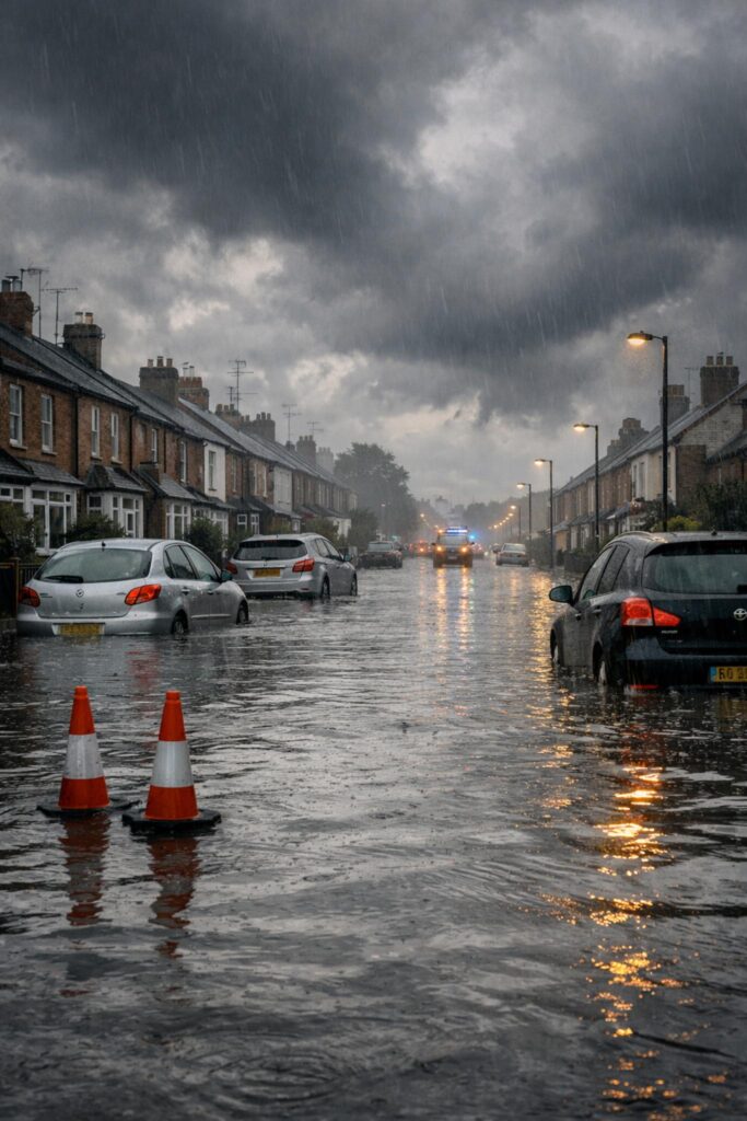 Storm Chandra Chaos: Over 100 Flood Warnings Issued as Heavy Rain Batters UK