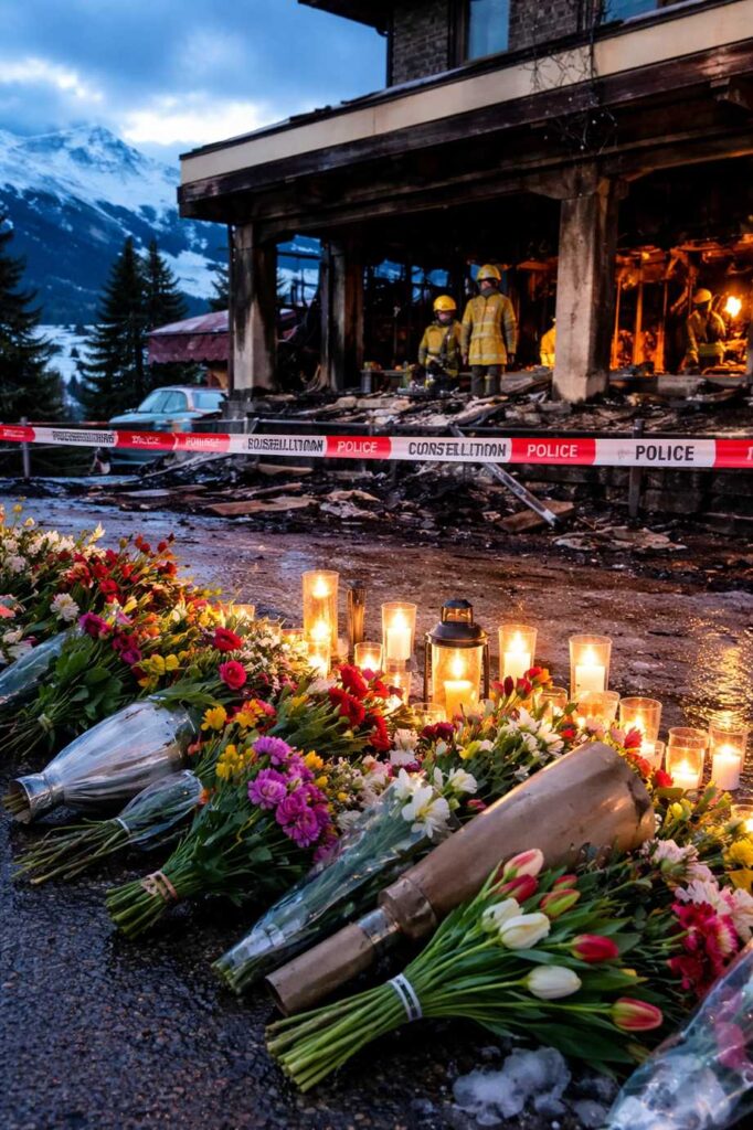 Swiss Police Identify First Victims of Deadly New Year’s Eve Ski Resort Fire