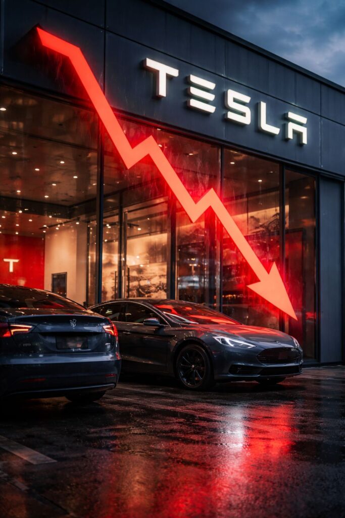 Tesla Stock Price Drops After Q4 Deliveries Fall 16%