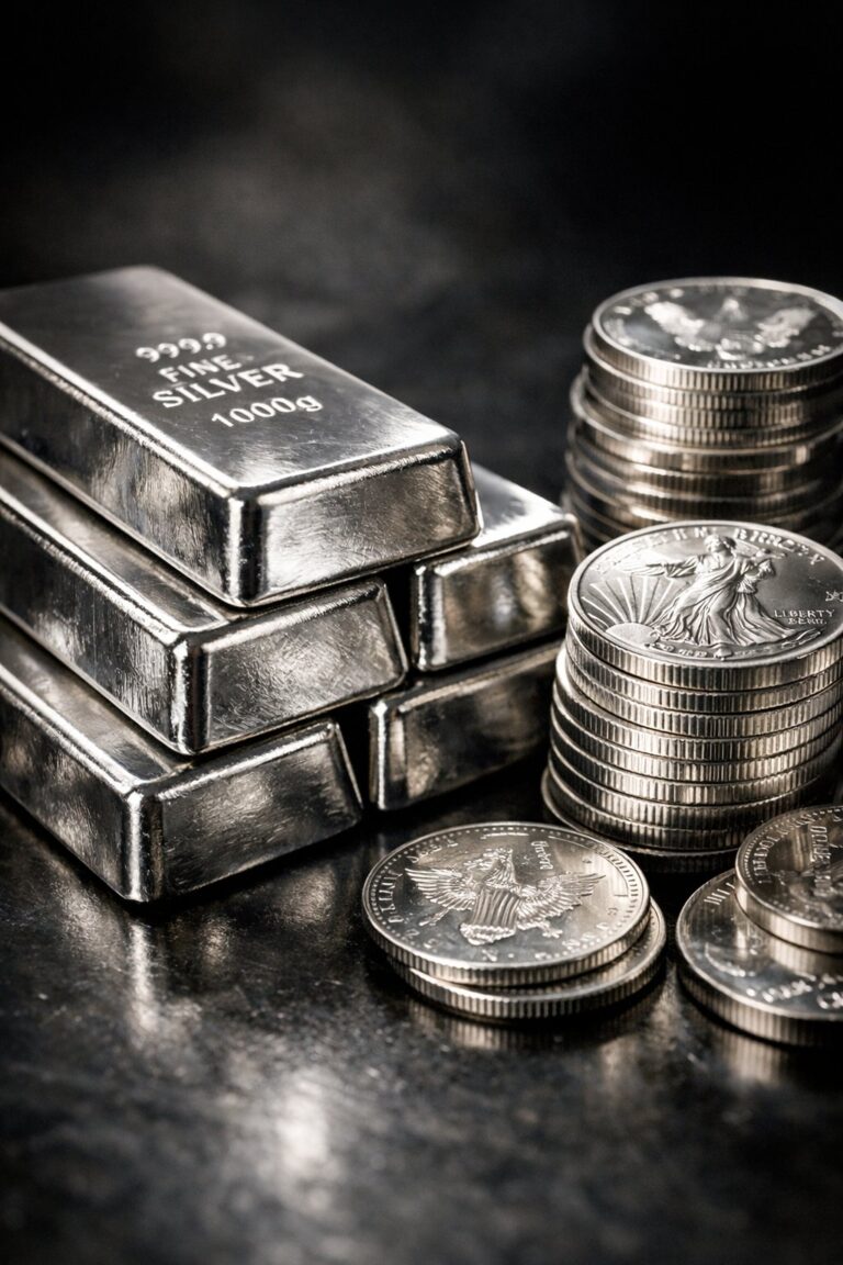US silver price today showing spot silver movement as the dollar strengthens