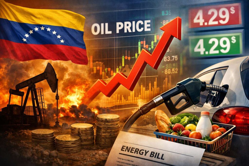 Venezuela Tensions Push Oil Higher: The Real Cost for Everyday Families