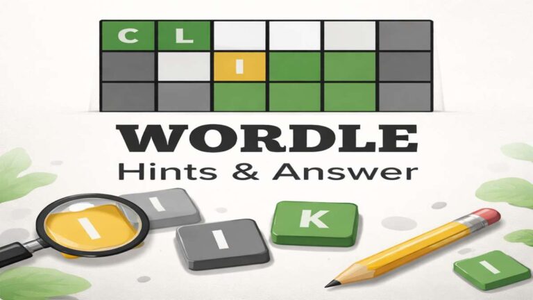 Wordle hints and answer for January 23, 2026 (Puzzle #1679)